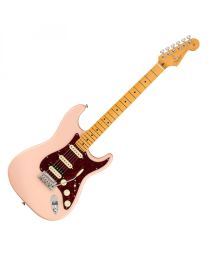 Fender Limited Edition American Pro II Stratocaster HSS Electric Guitar, Shell Pink, 011-3912-756