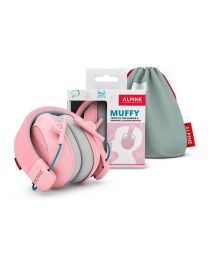 Alpine Muffy Kids Earmuff - Pink - Hearing protection for Children, ALP-MUFF/PK