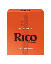 D’addario Rico Bb Clarinet Reeds, Strength 3.5, 10-pack RCA1035
