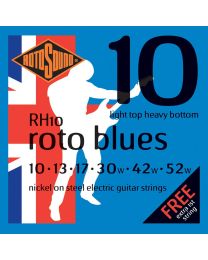 Rotosound Roto String Set Electric Nickel Wound 10-52, RH10