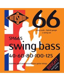 Rotosound 'Swing Bass 66' SM665 5 String Hybrid 40-125 SM665