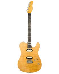 Sire Guitars T Series New Gen Larry Carlton electric guitar T-style natural satin, T7+ FM/NT