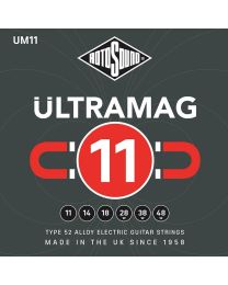 Rotosound Ultramag Electric Guitar String SetType 52 Alloy Wound 11-48 UM11