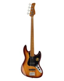 Sire Basses V5 Series Marcus Miller 4-string Passive Bass Guitar Tobacco Sunburst V5 A4F/TS