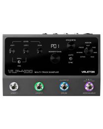 Valeton multi-track sampler pedal with drum patterns, VLP-400