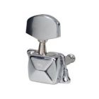 Boston Acoustic Guitar Machine Heads Chrome 058-CLR 3 Left 3 Right