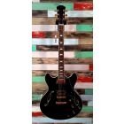 Sire Guitars H7 Series Larry Carlton Electric Archtop Guitar, Black, H7/BK