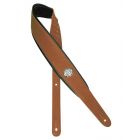 Gaucho Padded Guitar Strap, Light Brown