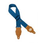 Gaucho Blue Guitar Strap GST-100-CU
