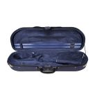 Leonardo Deluxe Series Violin Case - 4/4 - Blue Suede  VC-1844-UU