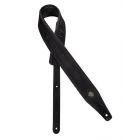 Gaucho Top Quality Suede Guitar Strap - Black