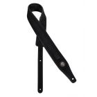 Gaucho Top Quality Suede Guitar Strap - Black GST-663-BK