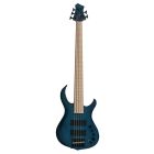 Sire Marcus Miller M2 2nd Gen Series 5-String Bass Guitar Transparent Blue M2+ 5/TBL
