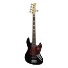 Sire Marcus Miller V7 2nd Gen Series Alder 5-String Bass Guitar Black V7+ A5/BK