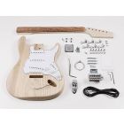 Boston Guitar Assembly Kit - Electric Strat Model - DIY Build Guitar - Strat KIT-ST-35