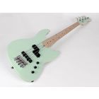 Sire Basses U5 Marcus Miller Alder with Flamed Maple top, Mint Green, 4 String, Short Scale Electric Bass