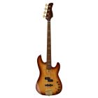 P10dx Tobacco Sunburst Sire Basses P10 Series Marcus Miller Flamed maple 4-string active bass guitar tobacco sunburst