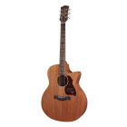 Richwood Master Series G50CE Handmade Electro Acoustic Grand Auditorium Guitar, Solid Mahogany, Satin