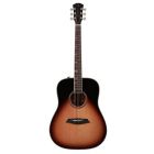 Sire A4 Series Larry Carlton Top and Back Solid Acoustic Dreadnought Guitar (Roasted Top) with SIB Electronics, A4DSVS - Sunburst