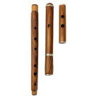 Boreen Boreen Irish D RoseWood Flute tuning slide head silver plated rings, BFR-D