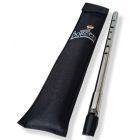 Boreen Tunable C Whistle - Polished Chrome Finish incl Soft Padded Case, BWC-C