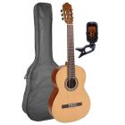 Salvador Classical Guitar Pack 4/4 Junior Model with Bag and Tuner CS-244