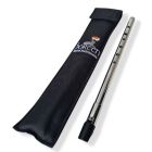 Boreen Tunable D Whistle - Polished Chrome Finish incl Soft Padded Case, BWC-D