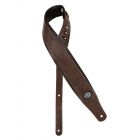 Gaucho Padded Guitar Strap, Dark Brown