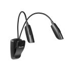 Boston Music Stand Light Fixture with 2x 3 LEDs MSL-606 - with Adjustable Brightness
