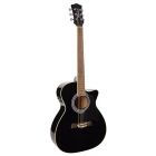 Richwood Artist Series Electro Acoustic Guitar with Active EQ RA-12-CEBK Black