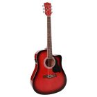 Richwood Artist Series Acoustic Guitar RD-12-CERS Red Sunburst