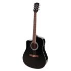 Richwood Artist Series Left handed Acoustic Guitar RD-12LCEBK Black