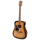 Richwood Left handed Acoustic Guitar Sunburst RD-12L-SB