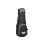 Boston Super Packer Gig Bag for Soprano Ukulele UKS-25-BG Black & Grey