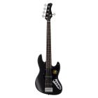 Sire Basses V3 2nd Gen Series Marcus Miller 5-String Active Bass Guitar, Satin Black, V3+ 5/BKS