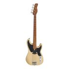 Sire Basses D5 Series Marcus Miller Alder 4-String Passive Bass Guitar Vintage White, D5 A4/VW