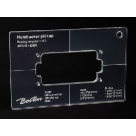 Humbucker Pickup Routing Template.pdf Pickup Routing Template Set for Humbuckers – 2 Pieces | Everest Music