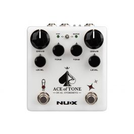 NUX ACE of TONE NDO-5 デュアルオーバードライブペダル NUX NDO-5 Ace of Tone Dual Overdrive (Tubeman + Morning Star
