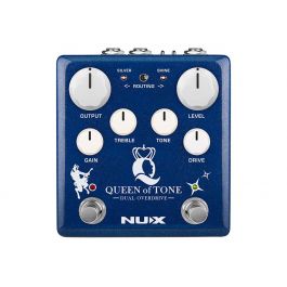 NUX Verdugo Series Dual Overdrive Pedal QUEEN OF TONE, NDO-6