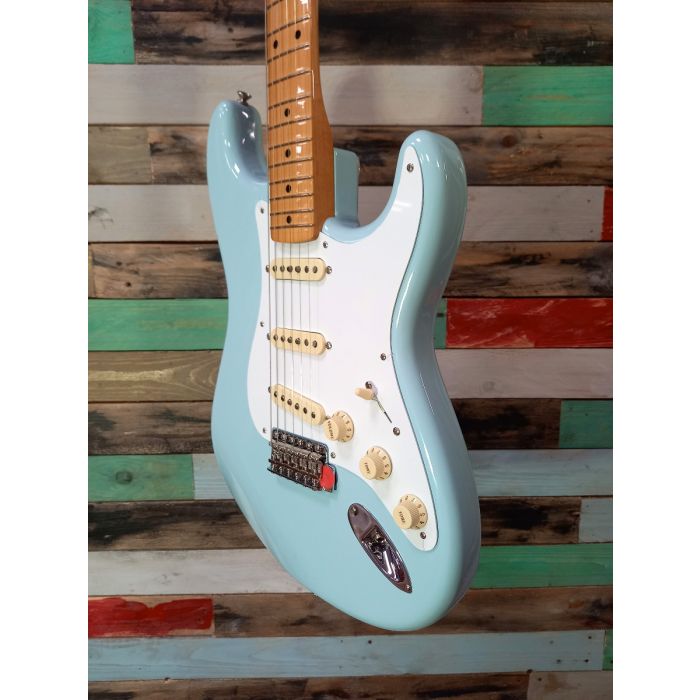 Fender Vintera 50s Stratocaster MN Electric Guitar, Sonic Fender Vintera 50s Stratocaster MN Electric Guitar, Sonic