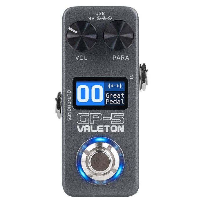 ギター Valeton Gp-5 BUY Valeton GP-5 Multi-FX, Amp & IR Loader Mini Pedal | Everest