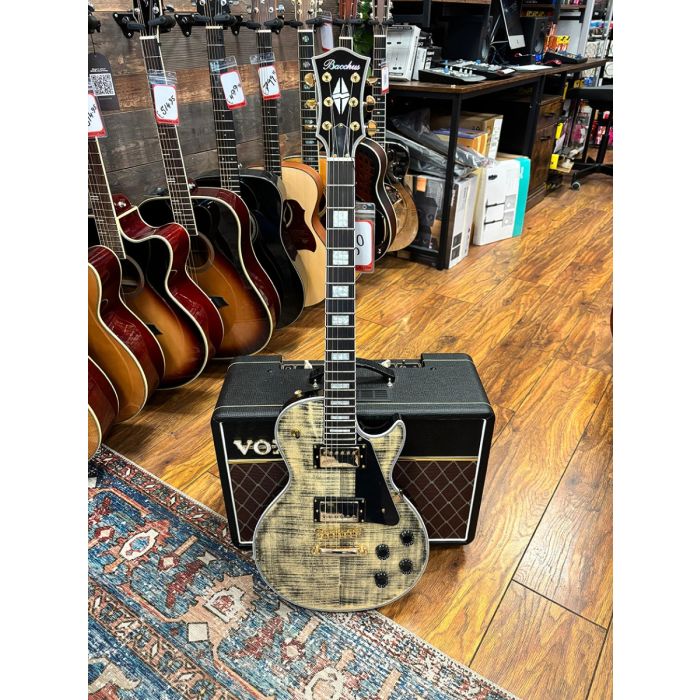 Bacchus DUKE-CTM-FM ST-CHG – Flame Maple Les Paul Electric Guitar