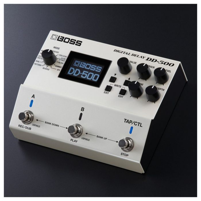 Boss Digital Delay Guitar Pedal, DD-500