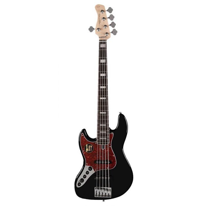 Sire Basses V7 Lefty Bass Guitar Black - Everest Music Bray