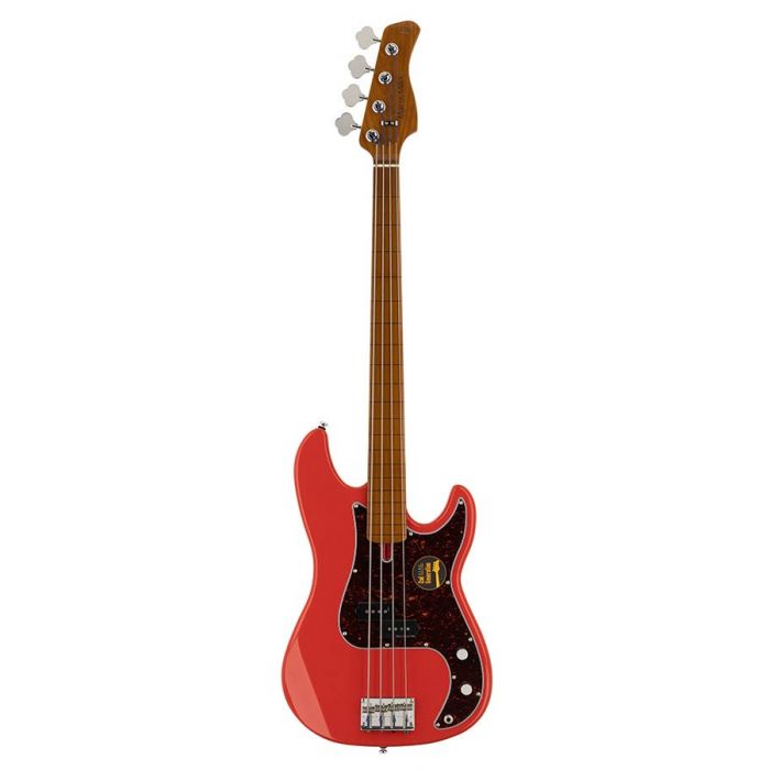 Sire Basses P5 Fretless 4-string Bass Dakota Red - Everest
