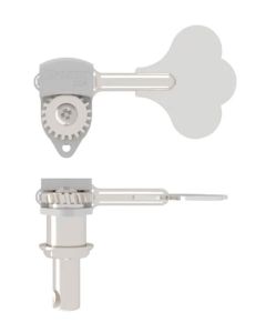 Hipshot HB6 3/8" USA Ultralite Bass Tuning Machine, HS0670C