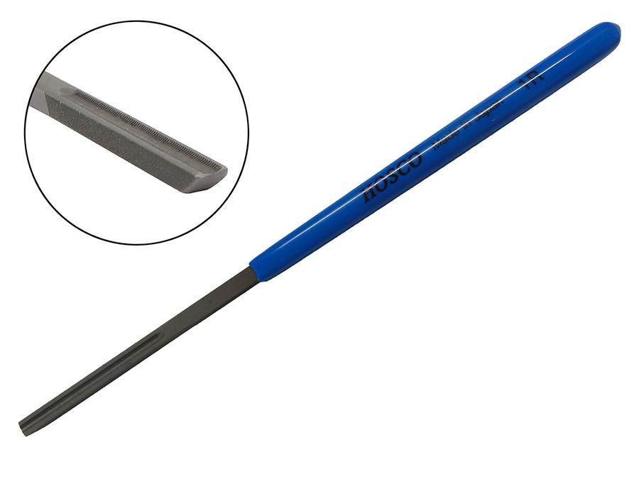 Hosco Japan fret end file (pencil like shape) for precise filing  for small frets (R=1mm)