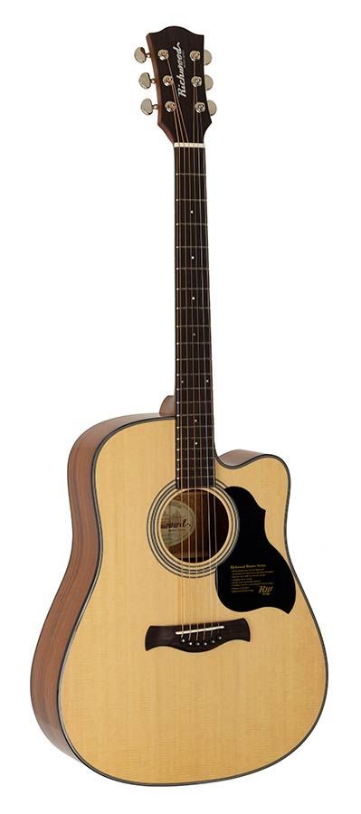 Richwood All Solid Master Series Custom Shop Dreadnought, D-240-C