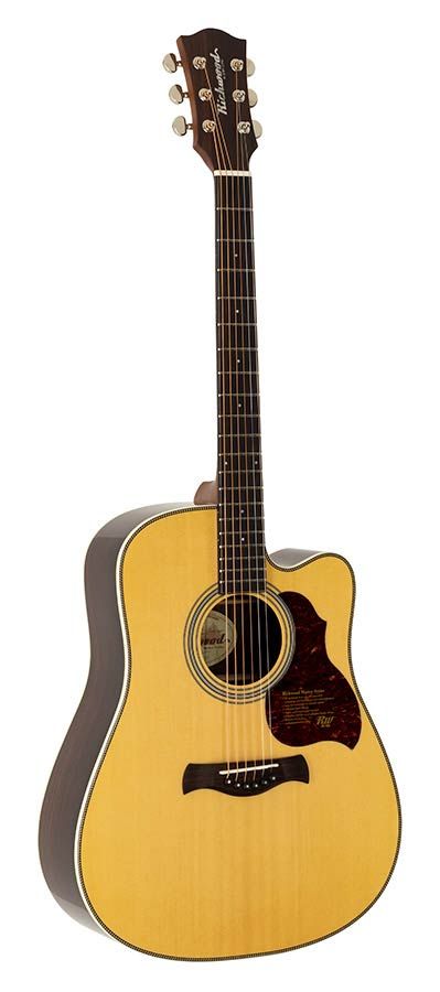 Richwood All Solid Master Series Custom Shop Dreadnought, D-265-CVA