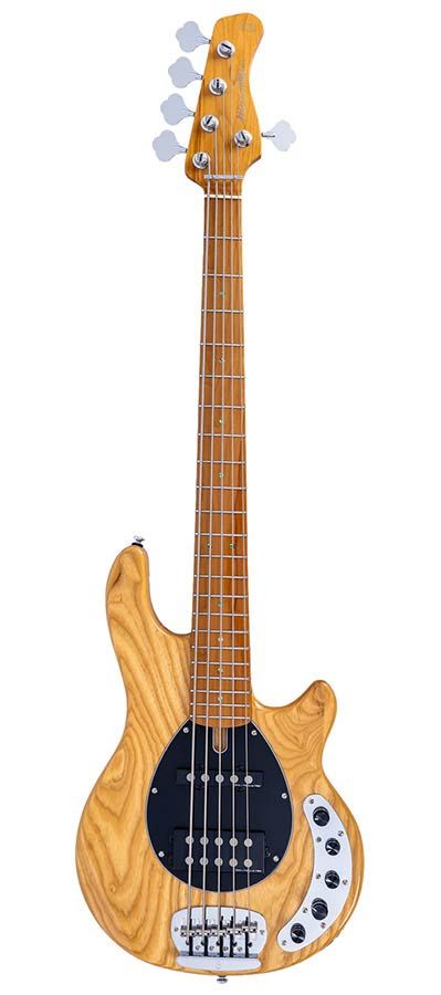 Sire Z Series Marcus Miller Swamp Ash 5-String Active Bass Guitar, Z7 5/NT
